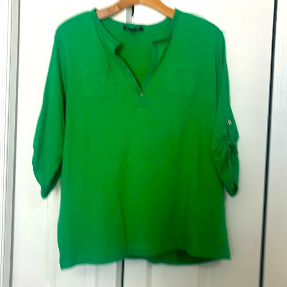 Ralph Lauren kelly green top